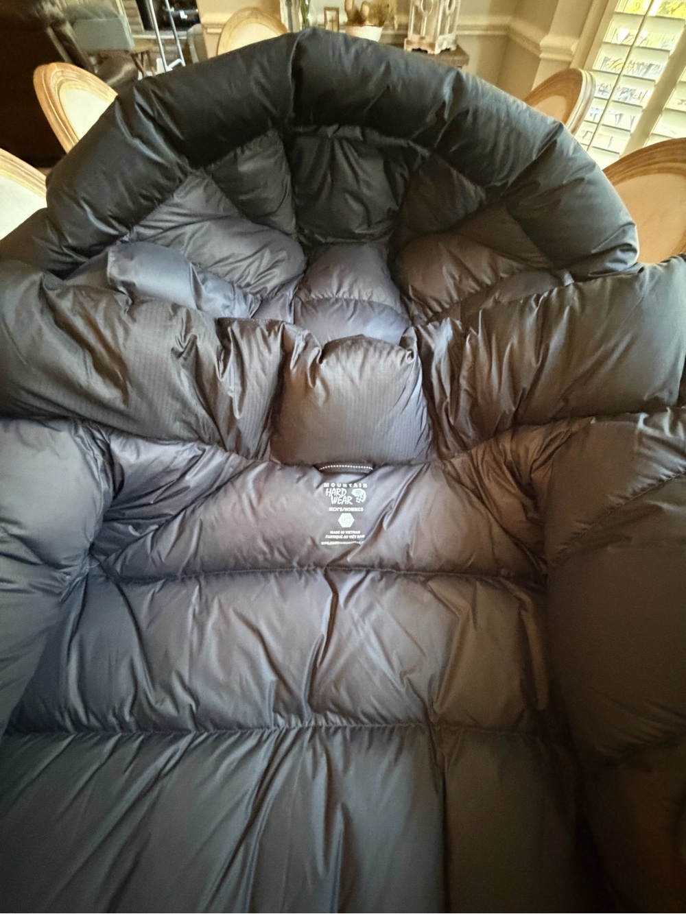 MOUNTAIN HARDWEAR ABSOLUTE ZERO 800 PRO DOWN PARKA Q DRY MENS LARGE NWOT MINT